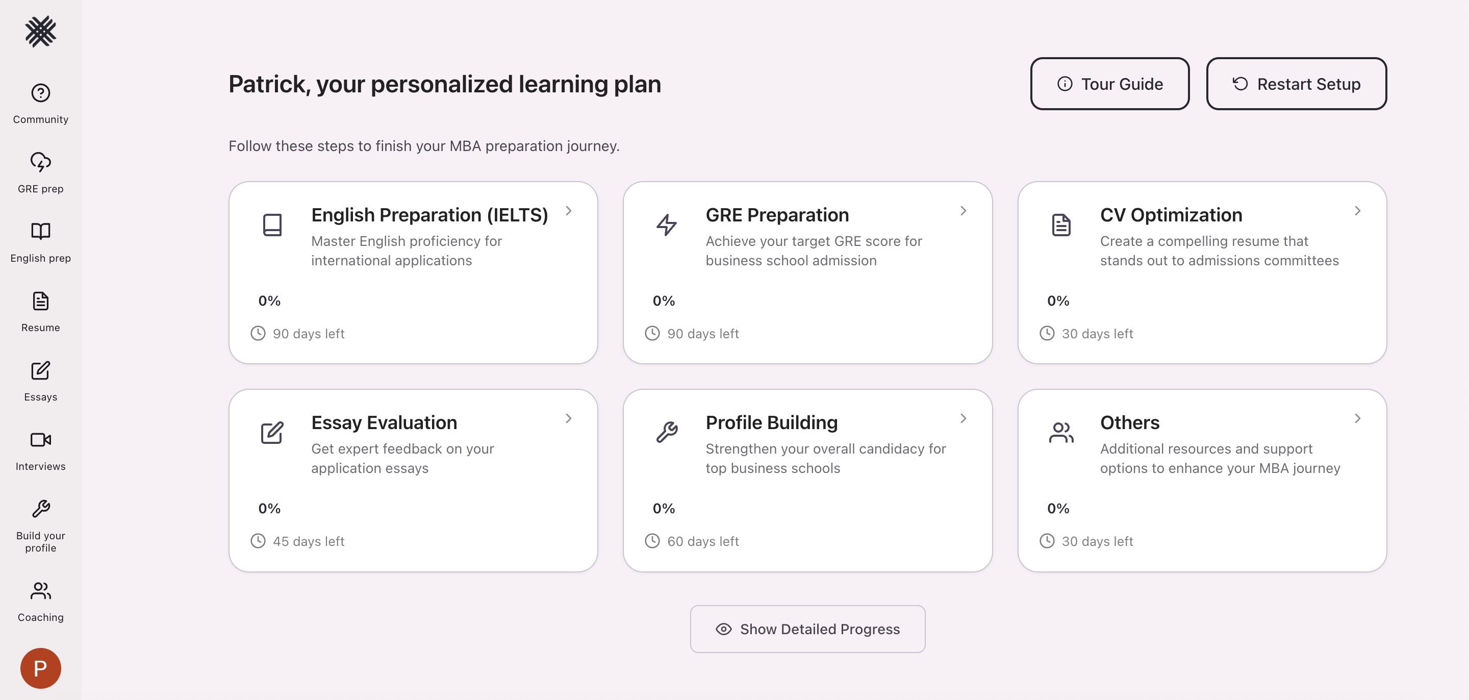 Liwaza AI Platform Interface